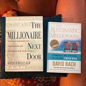2 for 1 The Millionaire Next Door and The Automatic Millionaire Books